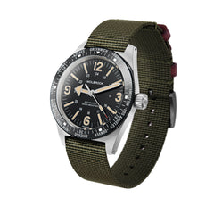 Skindiver WT Mecaquartz Watch - Vintage & Black PVD Bezel