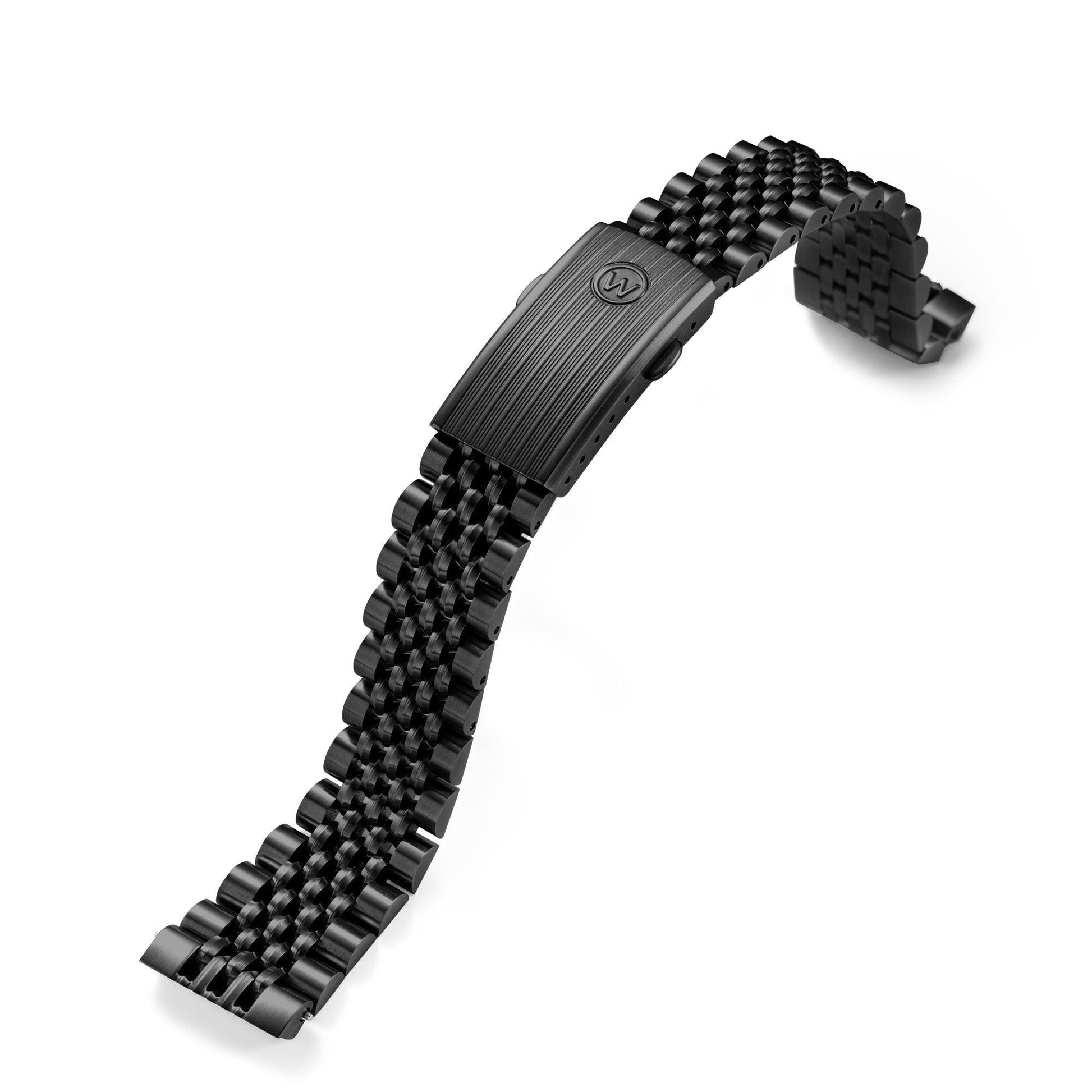 Skindiver WT Mecaquartz Bracelet Watch - Black PVD - 21 - Wolbrook Watches