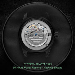 Grand Prix WT Professional Bracelet Racing Watch - Black PVD – René Bonnet Djet 1962 Limited Edition