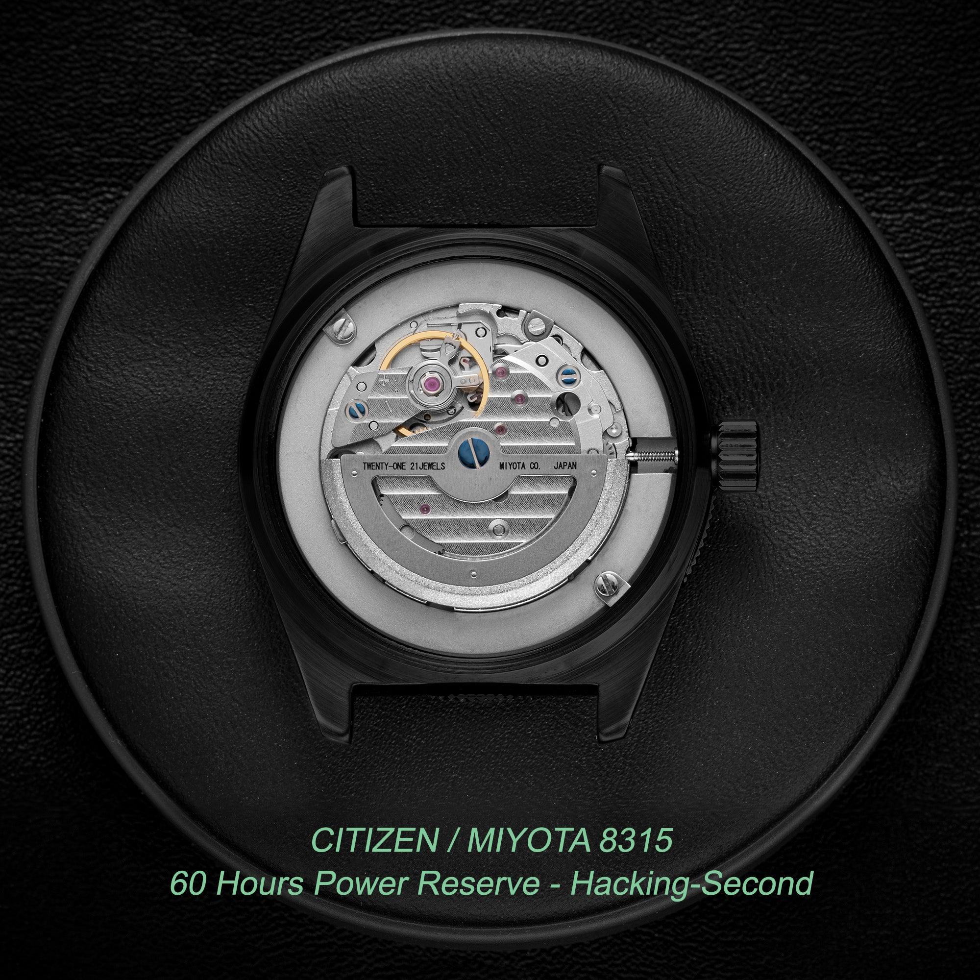 Grand Prix WT Professional Racing Watch - Black PVD - René Bonnet Djet 1962 Limited Edition