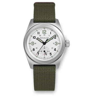 Outrider Professional Mecaquartz 38 Field Watch – White