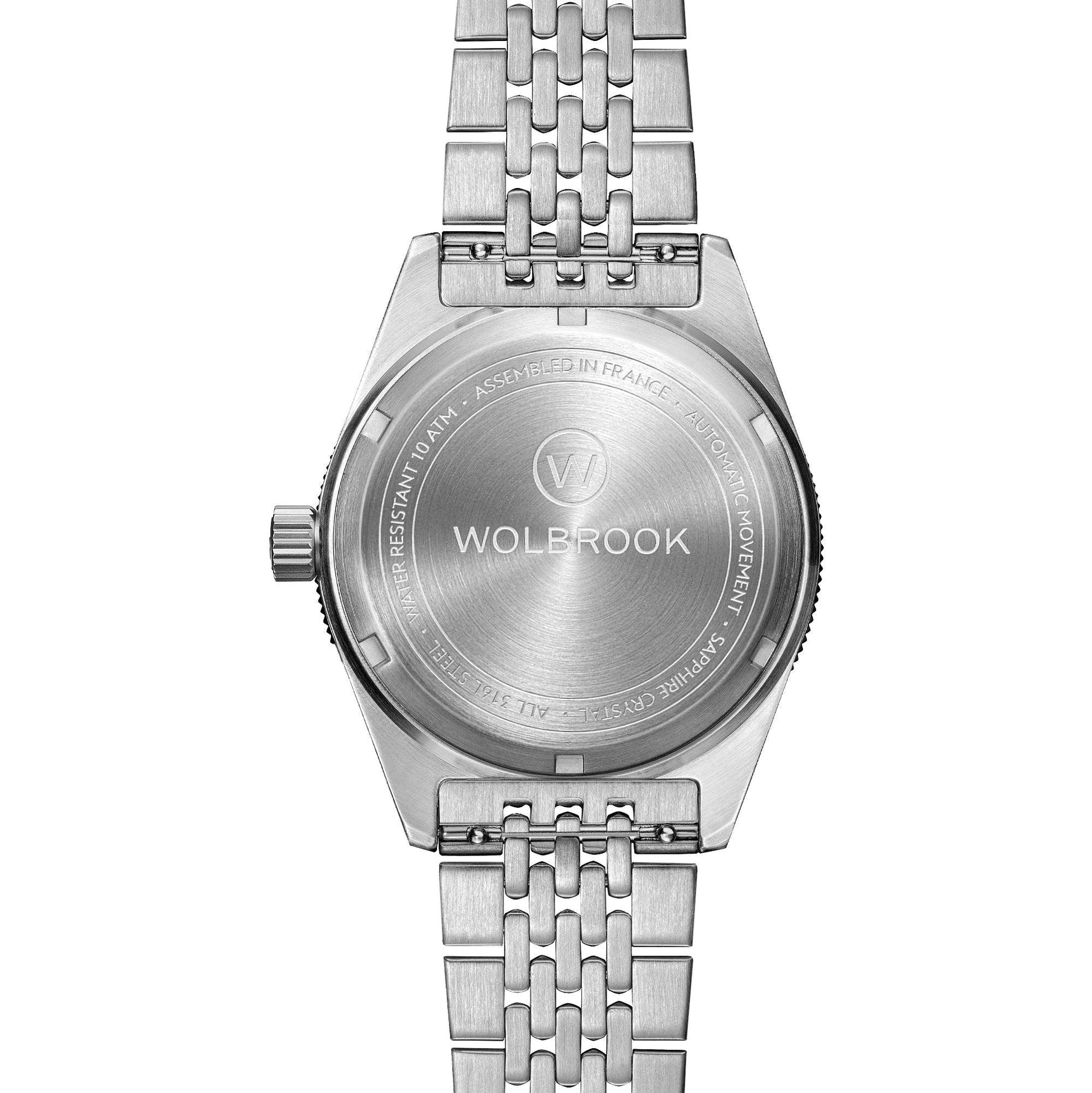 Skindiver WT Automatic Bracelet Watch- Vintage, Blue & Steel - Wolbrook Watches