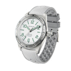 Skindiver Professional Tool-Watch – All White & Green Lum - Wolbrook Watches