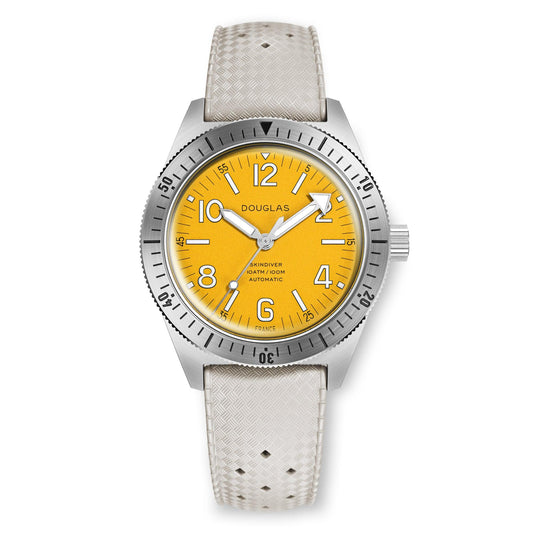 Skindiver Professional Tool-Watch - Yellow & Steel - Wolbrook Watches