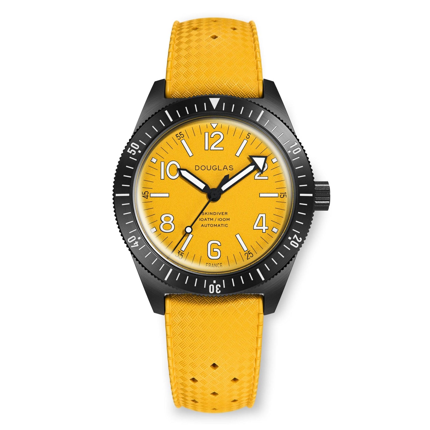 Skindiver Professional Tool-Watch – All Yellow & Black PVD - Wolbrook Watches