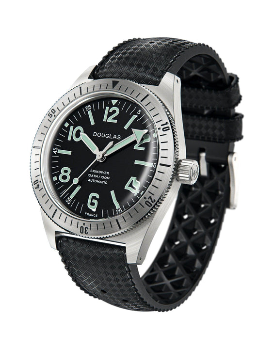 Skindiver Professional Tool-Watch - Green Lum & Black Dial - 21