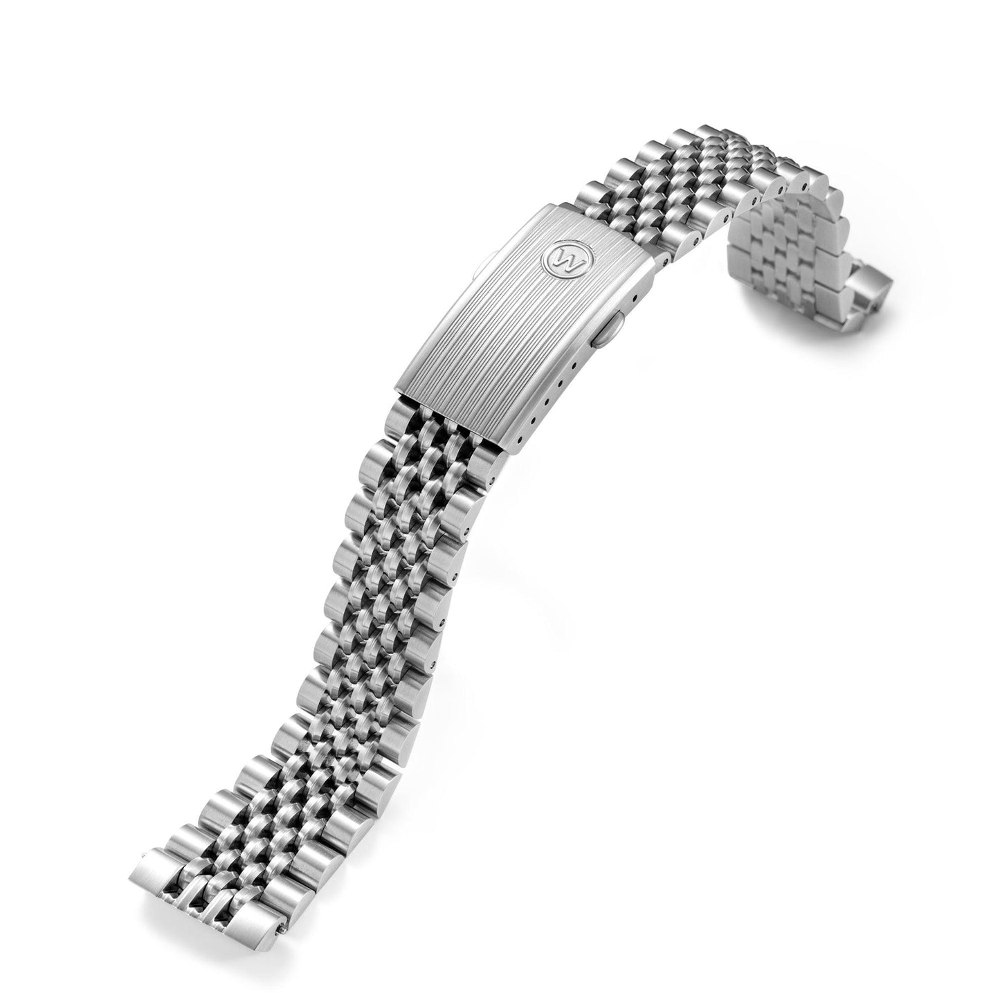Skindiver WT Professional Bracelet Tool-Watch - White & Steel - New! Now with 8315 Movement! - Wolbrook Watches