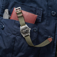 Skindiver WT Mecaquartz Watch - Vintage & Steel - Wolbrook Watches