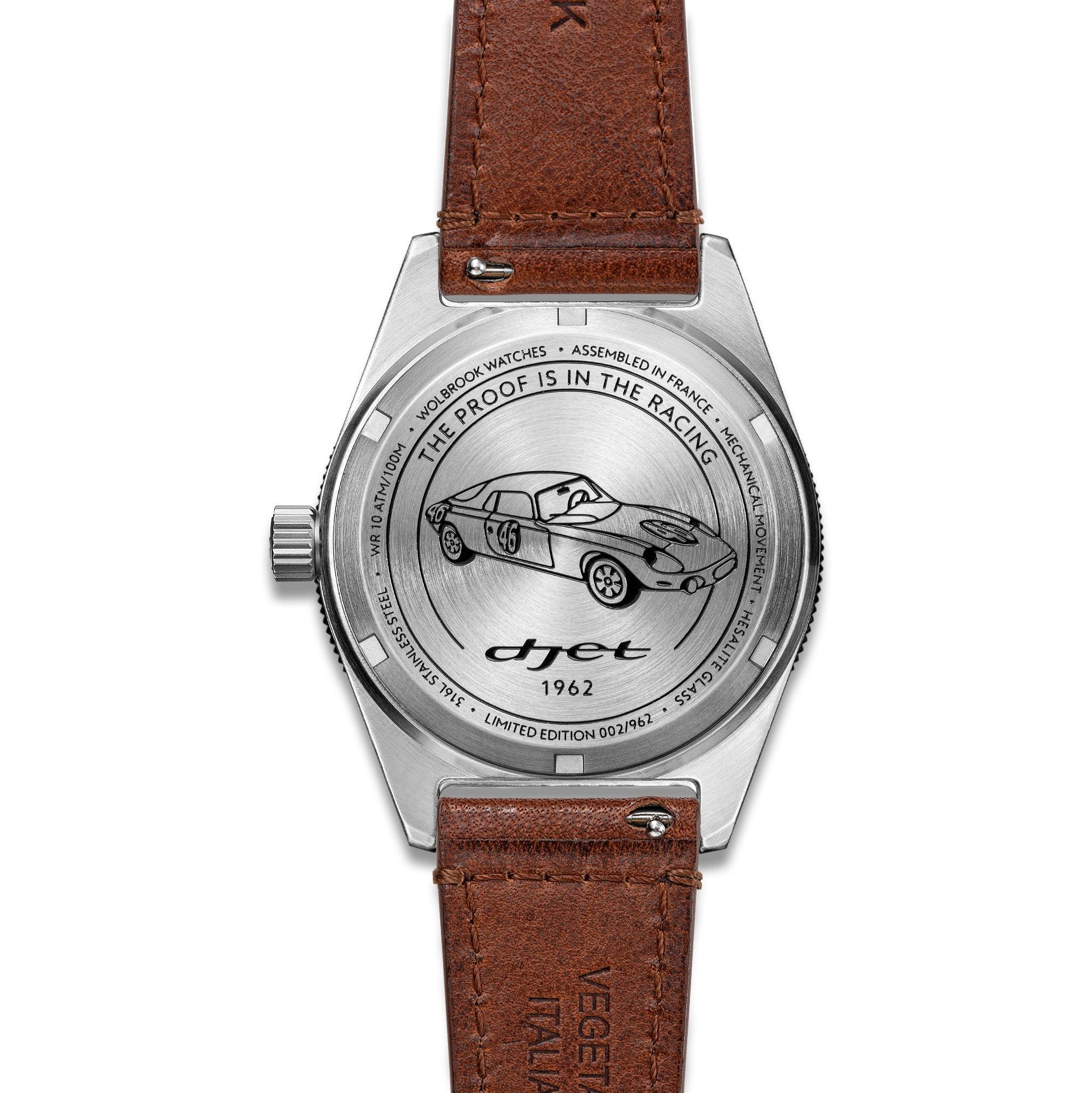 Grand Prix Professional Racing Watch - René Bonnet Djet 1962 Limited Edition - Wolbrook Watches