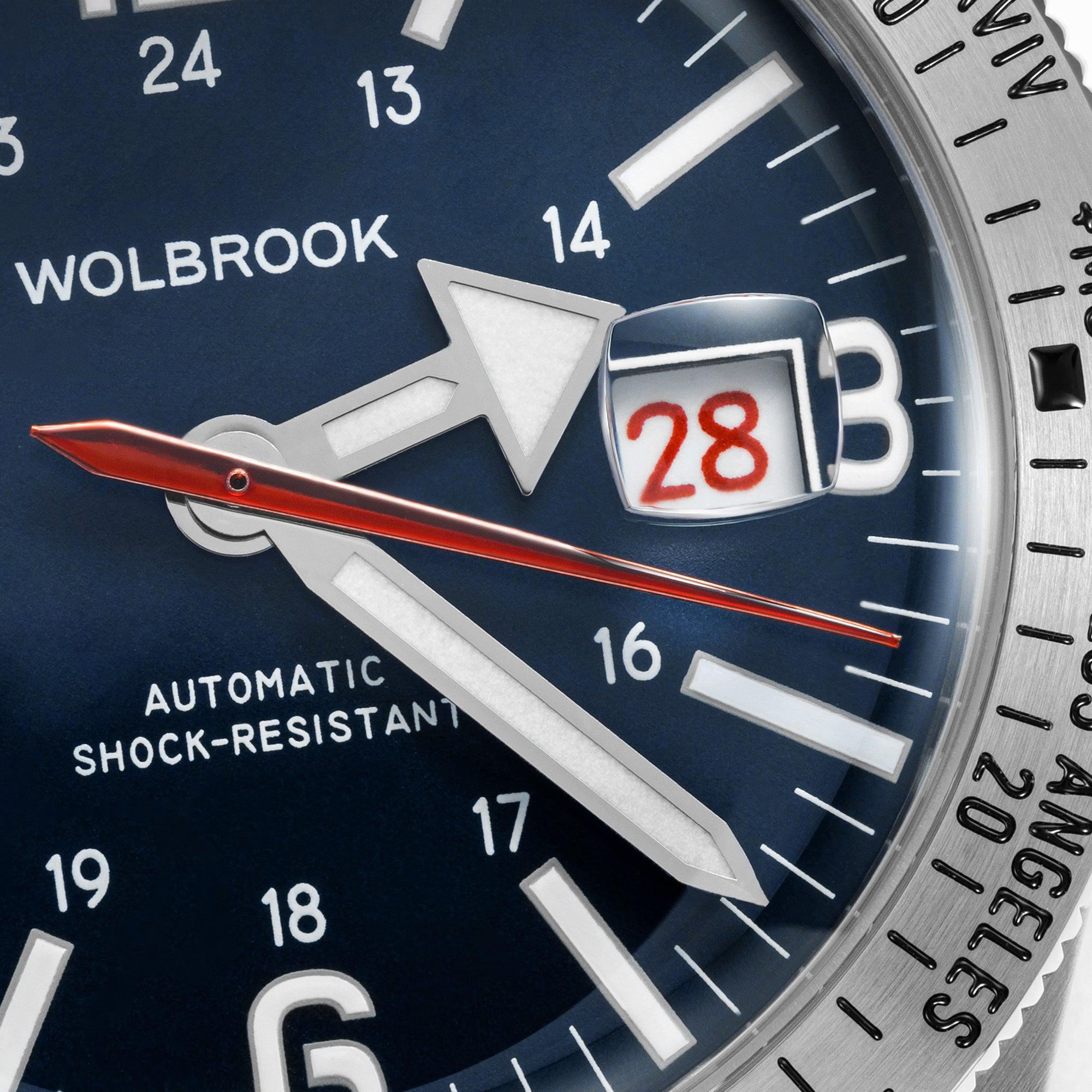 Skindiver WT Automatic - Blue & Steel - Wolbrook Watches