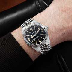 Skindiver WT Mecaquartz Bracelet Watch - Vintage & Steel