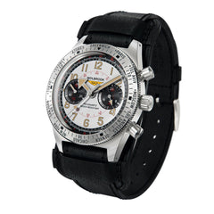 Skindiver WTD Chrono-Mecaquartz - Telemeter & Decimeter Panda Chronograph - NACA Edition - Wolbrook Watches