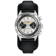 Skindiver WTD Chrono-Mecaquartz - Telemeter & Decimeter Panda Chronograph - NACA Edition - Wolbrook Watches