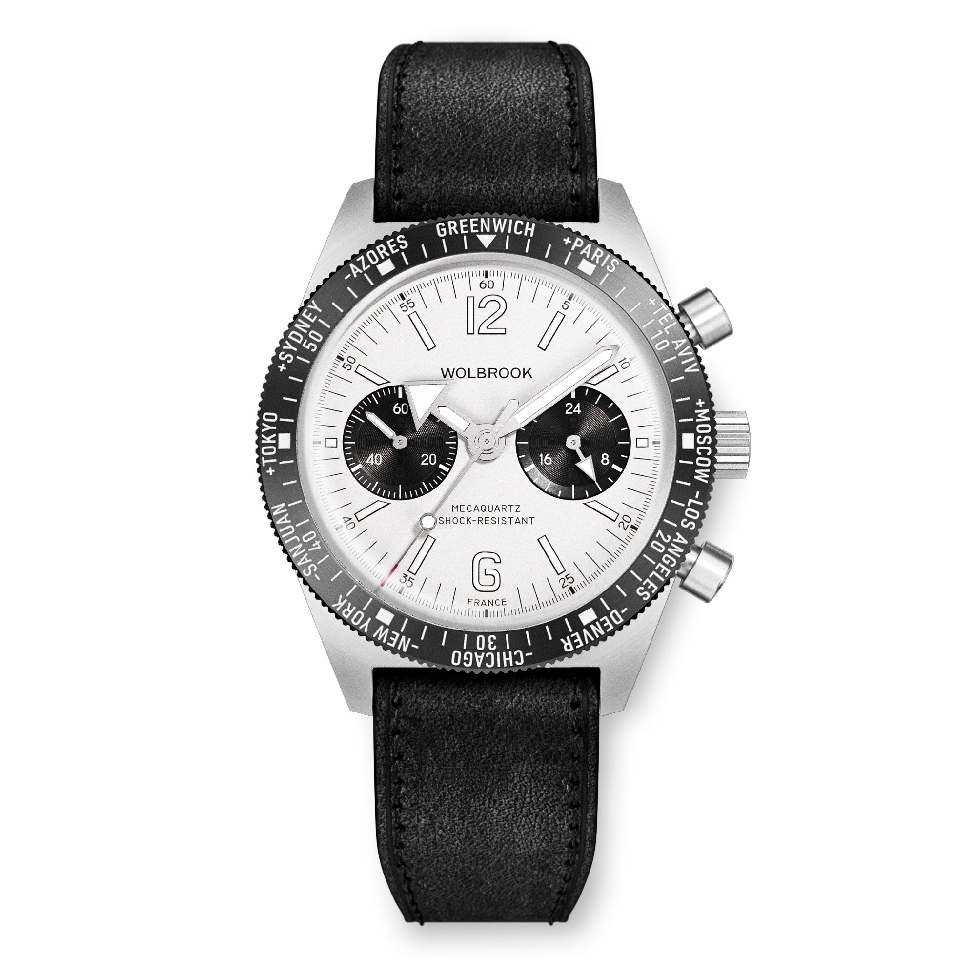 Skindiver WT Chrono-Mecaquartz Panda Chronograph