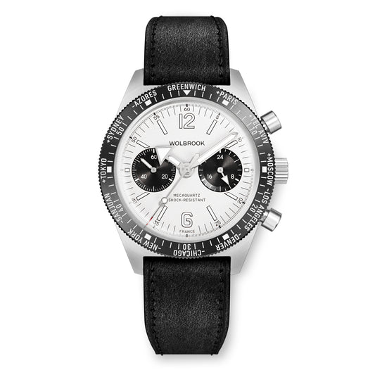 Skindiver WT Chrono-Mecaquartz Panda Chronograph