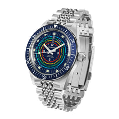 Skindiver Decompression Automatic Watch - MN90 - Blue