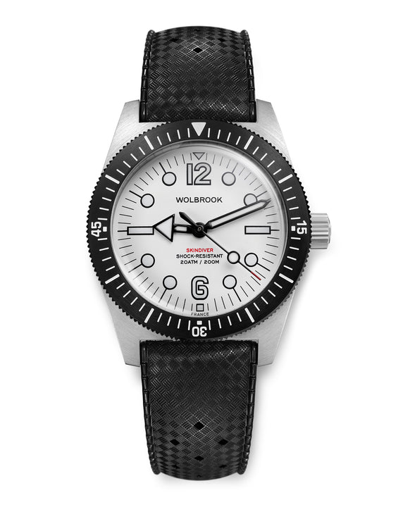 Skindiver Automatic 38 mm Jumbo Dive Watch - Arctic