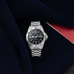 Skindiver II Automatic Dive Watch - White Lum & Black Dial