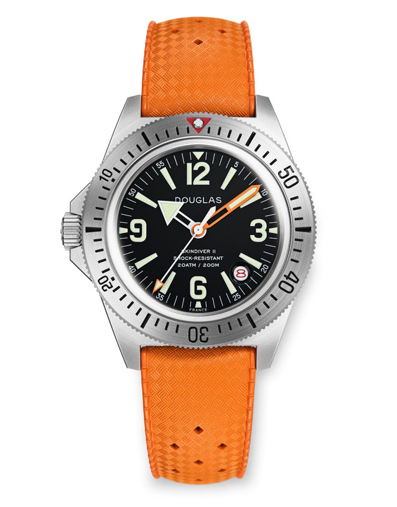 Skindiver II Professional Diving Watch - Orange Hand