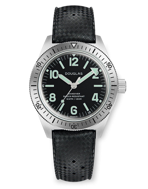 Skindiver Professional Tool-Watch - Green Lum & Black Dial