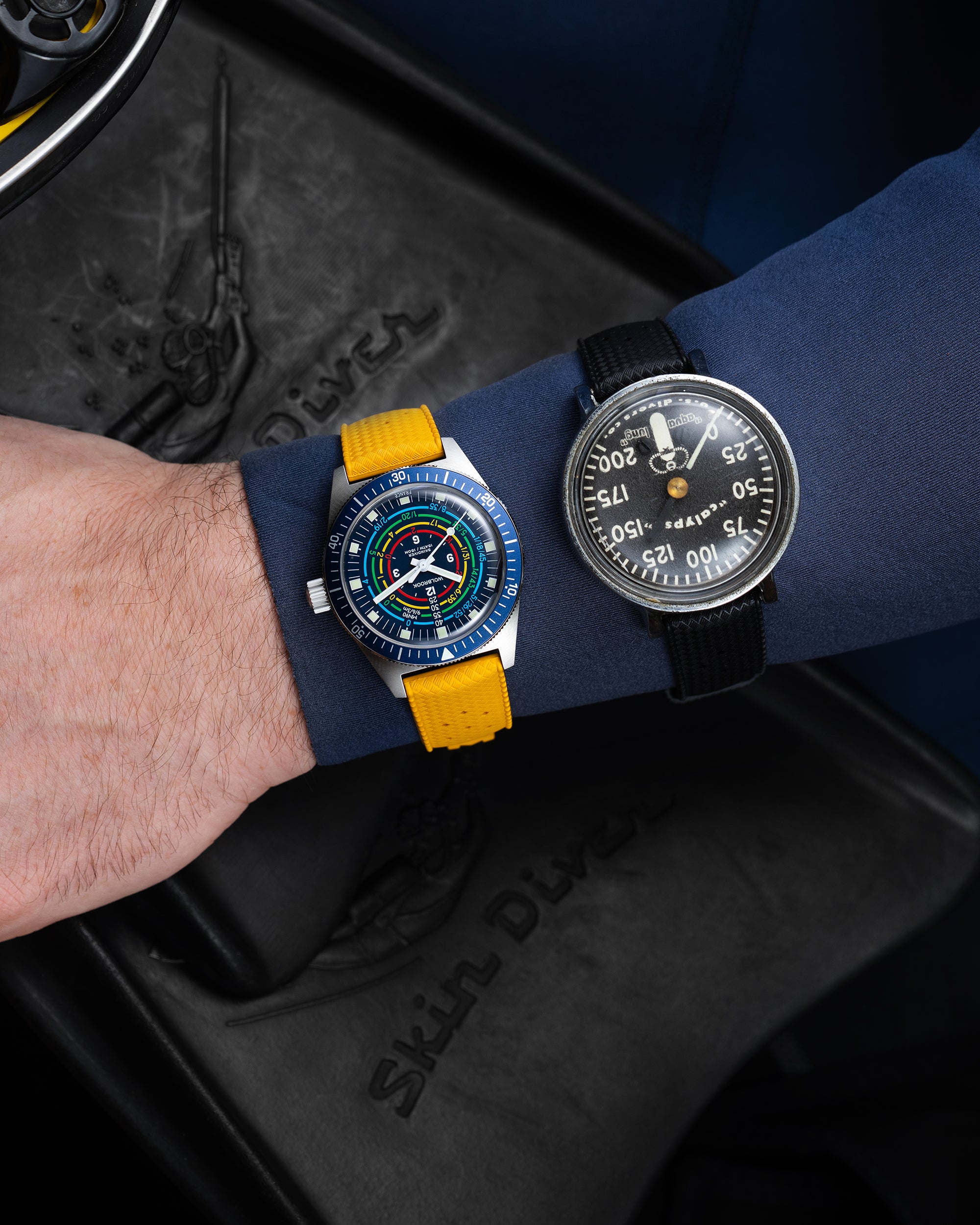 Skindiver Decompression Automatic Watch - MN90 - Blue