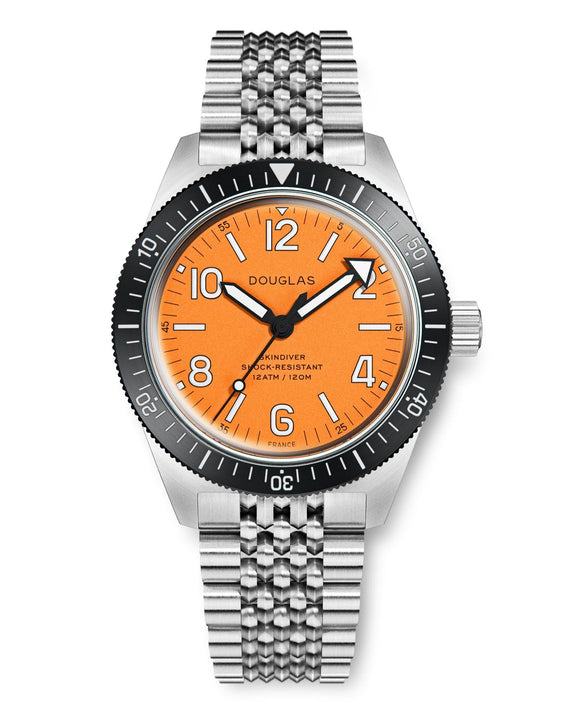 Skindiver Professional Tool-Watch - Orange Dial