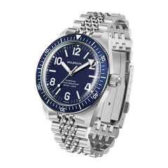 Skindiver Automatic Watch - Blue - Wolbrook Watches