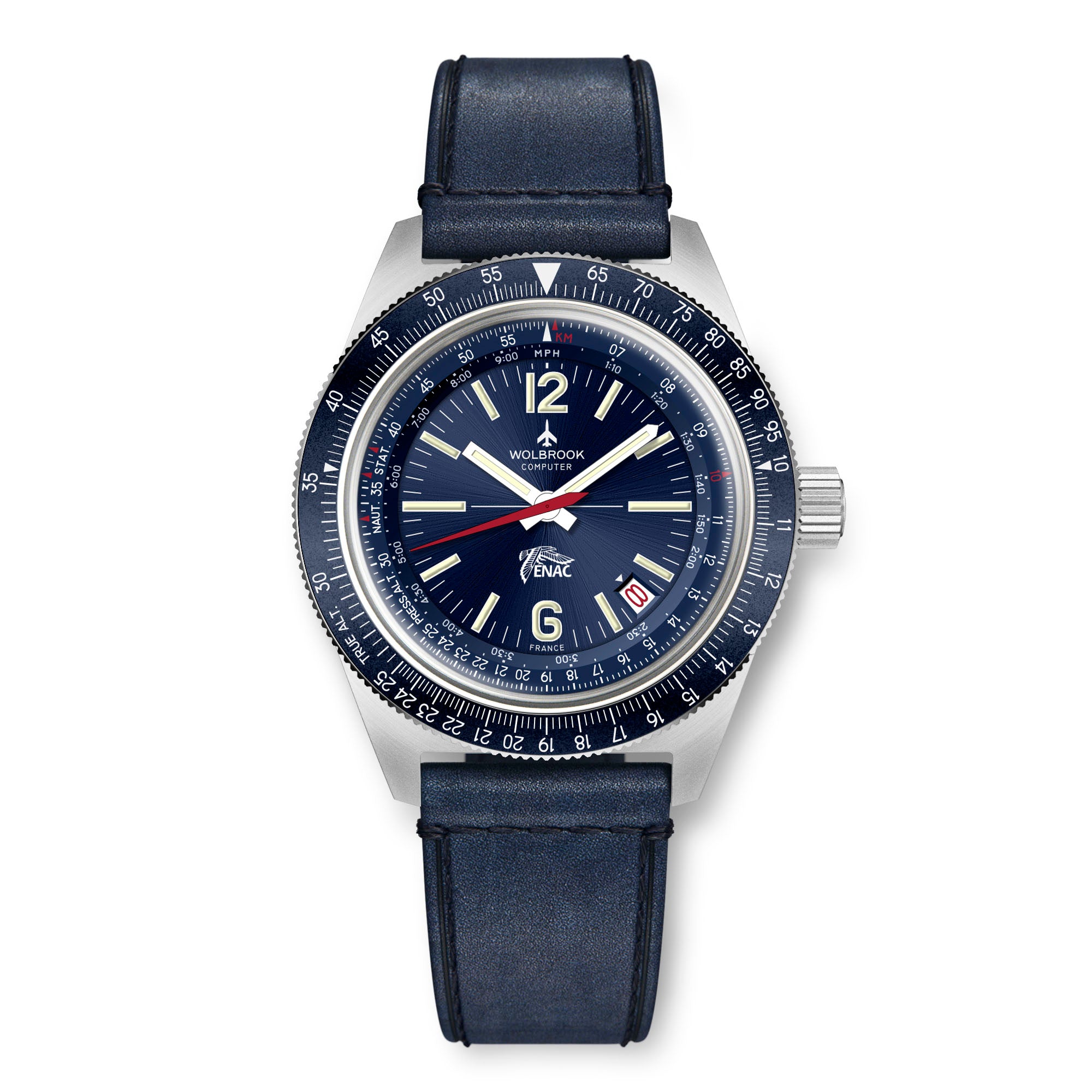 Flight Computer Automatic Watch - ENAC - Special Edition