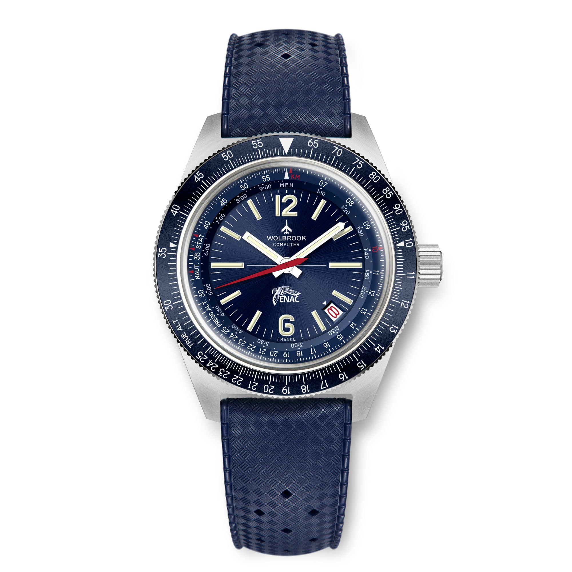 Flight Computer Automatic Watch - ENAC - Special Edition