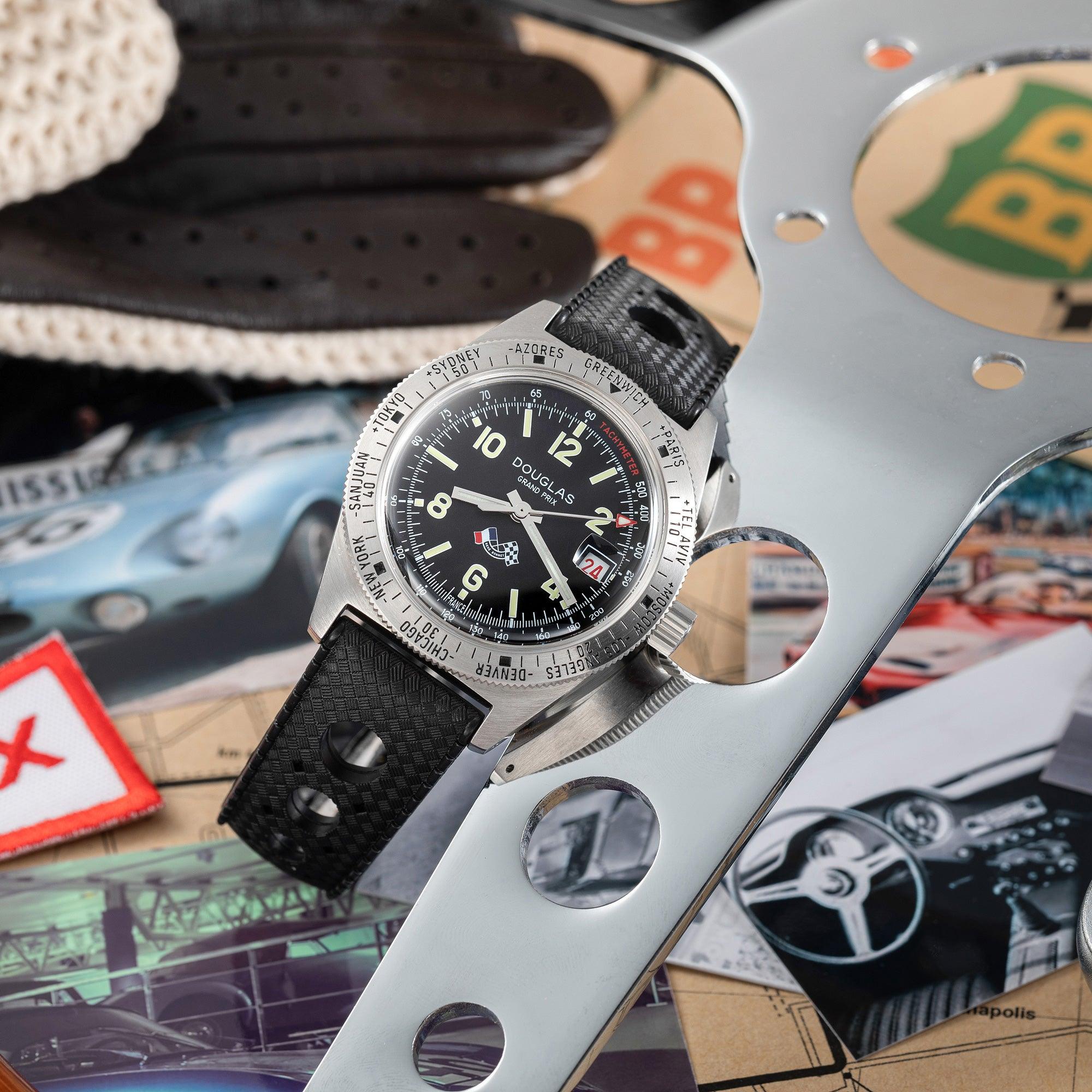 Grand Prix WT Professional Racing Watch - René Bonnet Djet 1962 Limited Edition - Wolbrook Watches