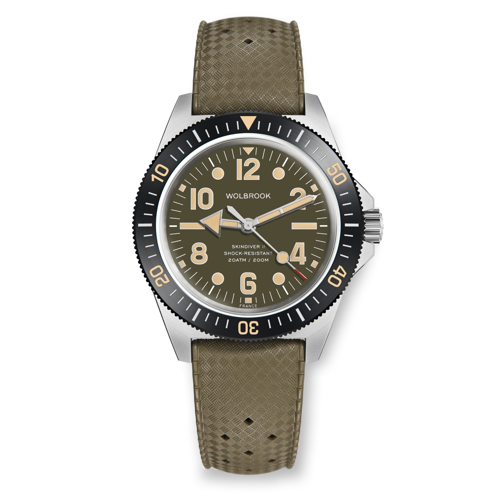 Skindiver II Automatic Dive Watch - green 