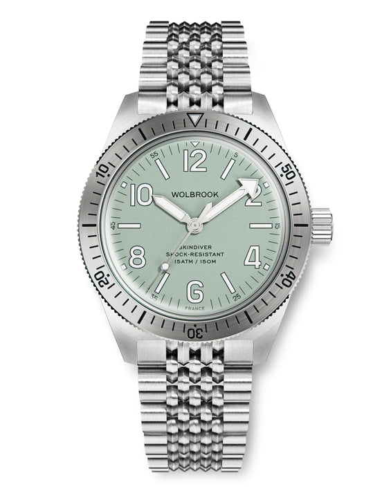 Skindiver Automatic Watch – Celadon-Green