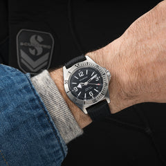 Skindiver II Automatic Dive Watch - White Lum & Black Dial