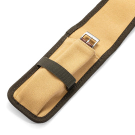 Camel Canvas & Green Nylon Single Watch Pouch