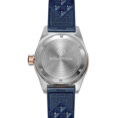 Skindiver Automatic Watch – Two-Tone Blue - Wolbrook Watches