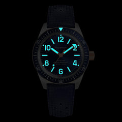 Skindiver Automatic Watch – Two-Tone Blue - Wolbrook Watches