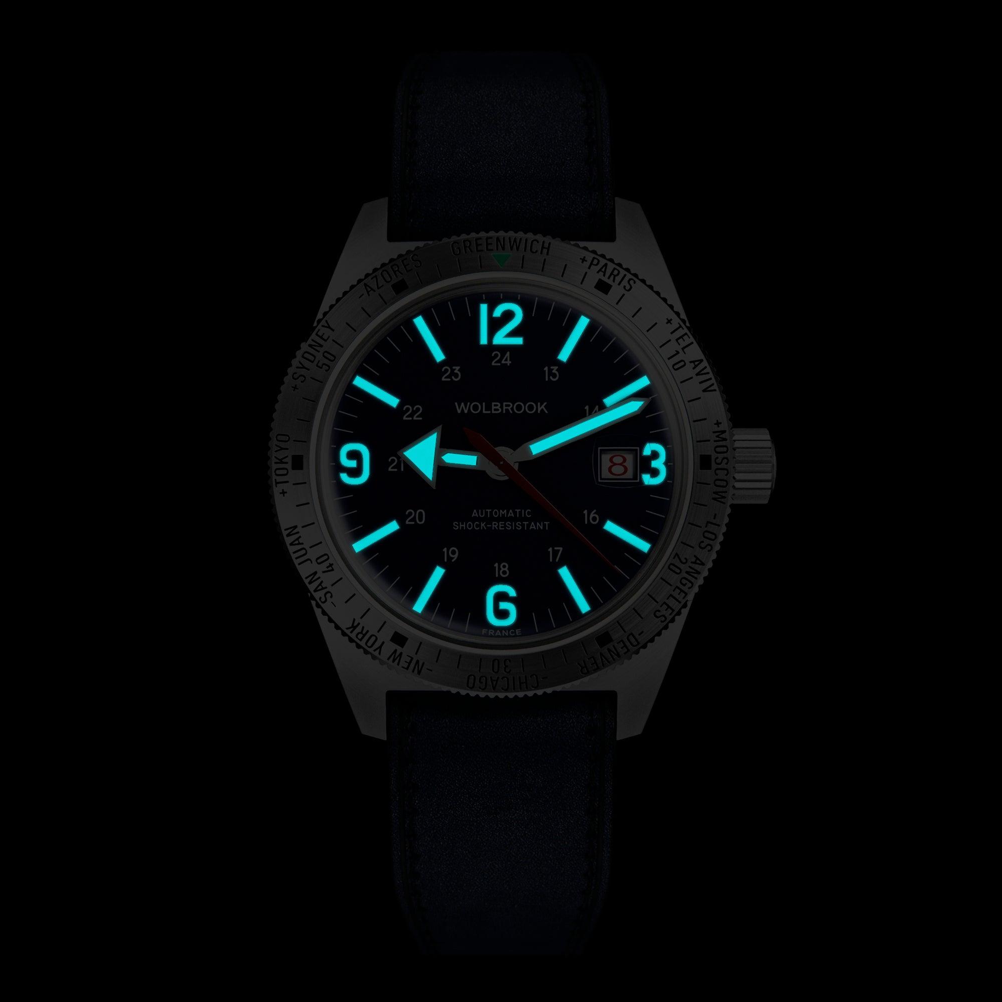 Skindiver WT Automatic - Blue & Steel - Wolbrook Watches